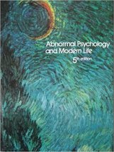 Abnormal Psychology and Modern Life 5th edition [Hardcover] James C. Coleman - £119.46 GBP