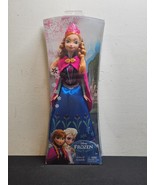 New Classic Frozen Disney Sparkle Anna of Arendelle Doll-12&quot; 2013 Hard t... - €12,56 EUR