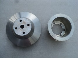 MOPAR ALUM. BILLET SMALL BLOCK ENGINE PULLEY SET,CUDA,CHALLENGER,CHARGER... - $150.00