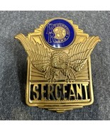 RARE Vintage Remington Rand Brass Sergeant Badge Obsolete - £350.93 GBP