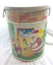 Antique Groff&#39;s Potato Chips SANTA CLAUS CHRISTMAS Tree Tin Bowmansville... - £31.26 GBP