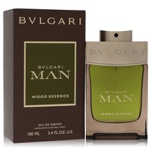 Bvlgari Man Wood Essence Cologne By Bvlgari Eau De Parfum Spray 3.4 oz - £103.76 GBP