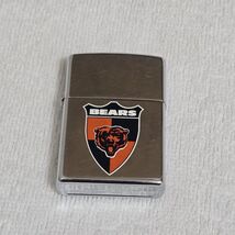 Vintage Zippo NFL Chicago Bears Windproof Lighter Needs Lighter Fluid - $14.85