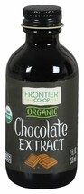 Frontier Natural Products Chocolate Extract, Og, 2-Ounce - £8.69 GBP