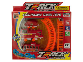 Case of 4 - Battery Powered Train Set with Track - $77.07