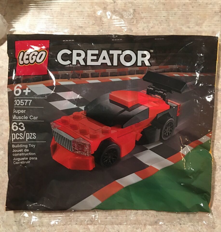 LEGO Creator Super Muscle Car Polybag (30577) - New - $9.95