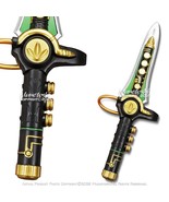 Munetoshi 18.5&quot; Foam Mighty Morphing Green Game Ranger Dragon Dagger Cos... - $23.26 CAD