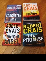 Robert Crais Lot Of 4 HC Books Promise Demolition Angel Sentry Forgotten Man - £7.90 GBP