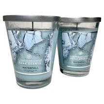 Chesapeake Bay Waterfall Candle Home Scents 11.05 oz. Lot of 2 - £19.57 GBP