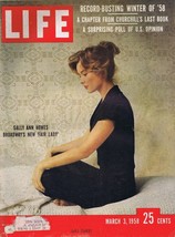 ORIGINAL Vintage Life Magazine March 3 1958 Sally Ann Howes - £15.50 GBP