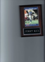 Jerry Rice Plaque San Francisco 49ers Forty Niners Football Nfl C2 - £1.55 GBP