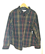 NWT Old Navy Mens Regular Fit Size XL Button Front Long Sleeve Plaid Mul... - $46.66 CAD