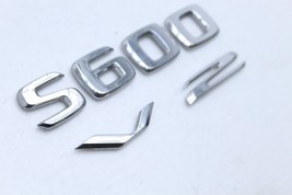 MERCEDES-BENZ S600 V12 EMBLEM BADGE LETTERING Q7518 image 4