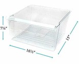 Upper Crisper Drawer - Whirlpool WRS325FDAM04 Kenmore 106.56544400 106.5... - $56.42