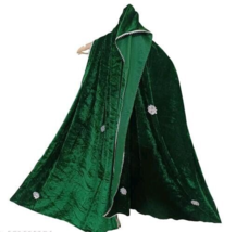 Green Velvet Silver Embroidered Dupatta For Women Traditional Indian Girls Wear - £22.06 GBP