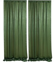 Sherway 2 Panels 4 Point 8 Ft. X 10 Ft. Olive Green Non-Transparent Window - £34.36 GBP