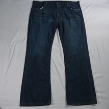 Levis 44 x 32 527 Low Rise Bootcut Dark Wash Denim Jeans - £23.11 GBP