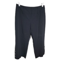 Style&amp;Co Capri Pants ~ Sz 10P ~ Black ~ Mid Rise ~ Stretch ~ 20&quot; Inseam - £13.66 GBP