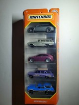New 2020 Matchbox Diecast MBX Wagons 5 Pack Audi Cadillac Oldsmobile For... - $16.23