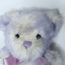 Build A Bear Nikki&#39;s Bear Purple Gold Ribbon Cancer Awareness Stuffed Pl... - £18.98 GBP