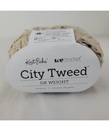 Snowshoe White Alpaca Yarn Knit Pick City Tweed 50g 123 Yd 12 AVAIL Same... - $8.95