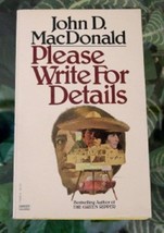 John D. MacDonald-Robert Mc Ginnis Please Write For Details 1981 Gold Medal - £11.27 GBP