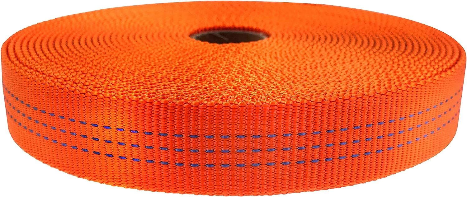 Gm Climbing 1 Inch Nylon Tubular Webbing Tape Uiaa Certified 4000Lb Heav... - $32.99