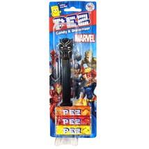 Marvel Pez Black Panther Figurine Dispenser and Candy Unopened Gift - $277.08 MXN