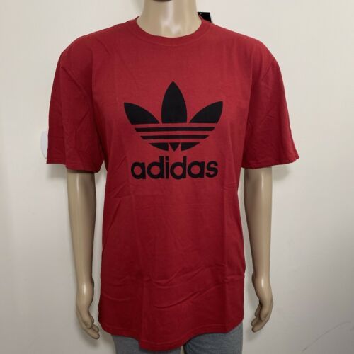 Primary image for Adidas Men's Originals Climalite Tee Shirt T-Shirt Red / Black Sz L XL