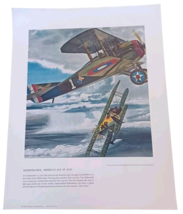 Lot of Six Vintage Leach Corporation Heritage of the Air Collection Lithographs - £19.47 GBP