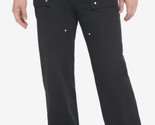 Hot Topic Noir Large Jambe Pantalon Cargo Style Poches 26 X 32 Unisexe’ ... - $16.82