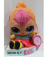 LOL Surprise Neon Q.T Huggable, Soft Plush Doll For Kids Ages 3+ (LOC RM... - $551.09 MXN