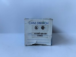IDEC ACSNO-484-SB-C4002 Cam Switch Type CS-10 600V 10A - $195.18 CAD