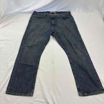 Wrangler Mens Jeans Blue Denim Faded Wash 38×30 - £13.23 GBP