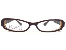 Lafont Issy &amp; LA Petite Eyeglasses Frames VERA 702 Brown Purple 51-14-140 - £65.81 GBP