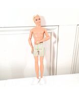 Barbie The Movie Ken doll Beach Ryan Gosling swim trunks shorts shoes ar... - $493.61 MXN
