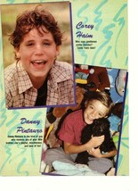 Corey Haim Danny Pintauro teen magazine pinup clipping Tutti Frutti puppy - £3.99 GBP