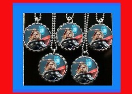 Thor cool   party lot 10 necklaces necklace Birthday favors party bag gift loot - £7.54 GBP