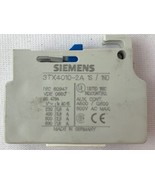 Siemens 3TX4010-2A Auxilary Contact Snap On - £6.98 GBP