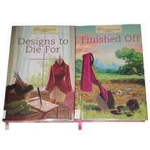 Annie&#39;s Mysteries Unraveled Book Series Designs to Die For/Finished Off ... - $9.78