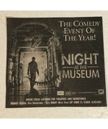 Night Of The Museum Vintage Print Ad Ben Stiller Robin Williams  Tpa32 - $5.93