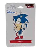 Hallmark Sonic 3&quot; Metal Christmas Tree Ornament Holiday Sonic - $8.90