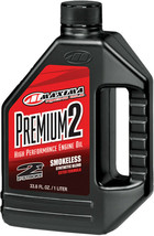 Maxima Premium 2 - 2 Stroke Oil 1 Liter Bottle 21901 - £17.51 GBP