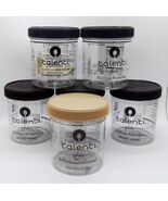 Storage Jars BPA-Free 1-Pt Screw Lid Lot of 6 Multi-Project Free Shippin... - $311.66 MXN