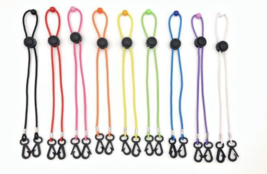 Clips Face Mask Lanyard , or Glasses Clips Lanyard Unisex Pack of 10 - £7.11 GBP