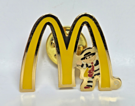 Mcdonalds Hamburglar Golden Arches Gold Group II Lapel Pin Collectible - $7.02 CAD