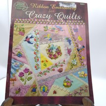 Vintage Quilt Patterns, Ribbon Embroidery for Crazy Quilts by Rita Weiss... - $14.52