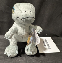 6&quot; Velociraptor Blue Plush Jurassic World Dominion Just Play Doll Stuffed Animal - £20.09 GBP