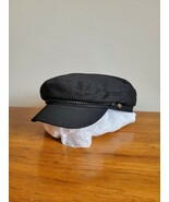 Brixton Black Fiddler Cap | Classic Unisex Fisherman Cap | Size Large (7... - $25.98 CAD