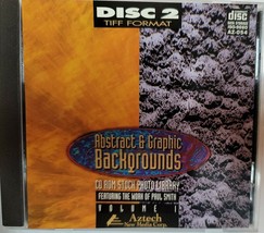 DISC 2   TIFF FORMAT ABSTRACT &amp; GRAPHIC BACKGROUNDS CD ROM - $55.00